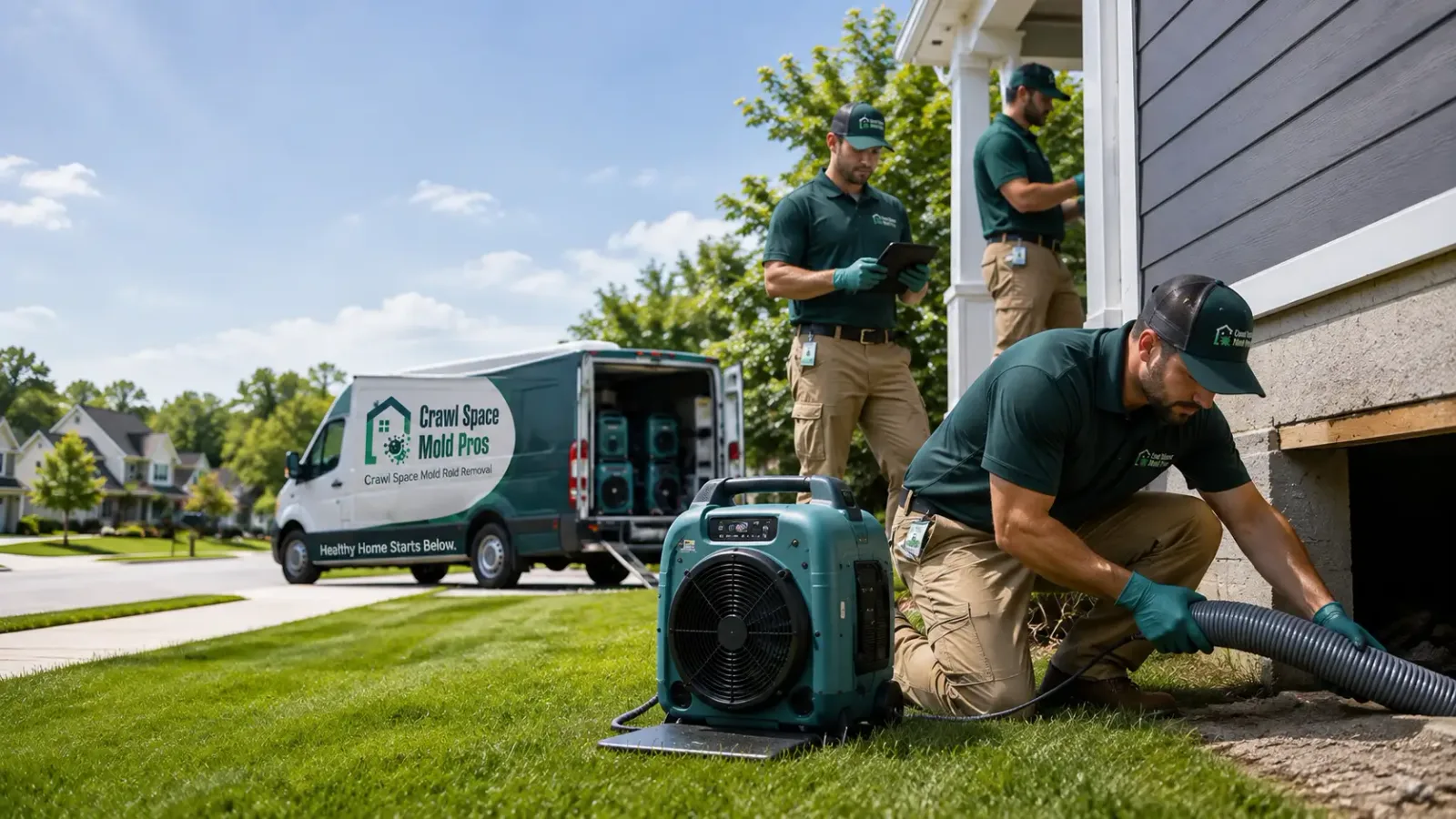Crawl Space Mold Removal in Carlock, IL